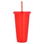 Vaso Triton T 217 ROJO SOLIDO (T217 - plastico - articulo promocional)