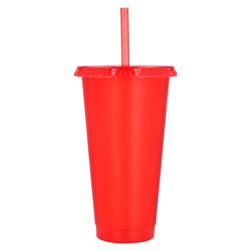 Vaso Triton T 217 ROJO SOLIDO (T217 - plastico - articulo promocional)