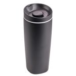 Termo Riki T 336 NEGRO (T336 - int acero inoxidable/ext acero inoxidable - articulo promocional)
