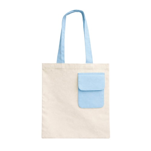 Bolsa Ecologica Bagu BL 345 AZUL CLARO (BL345 - algodon - articulo promocional)