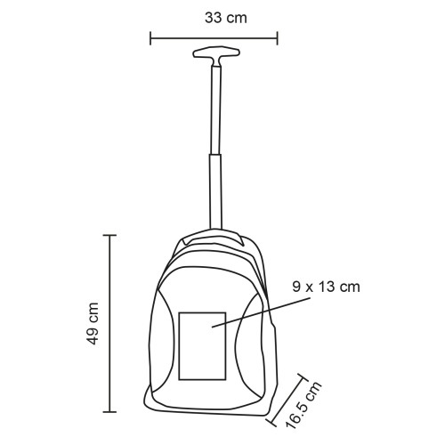 27012026161459_BL275esq Mochila Botur BL 275 NEGRO (BL275 – poliester – articulo promocional)