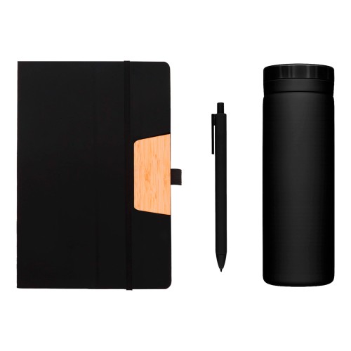 Accesorio Oficina Sidwell O 138 NEGRO (O138 - poliuretano / metal - articulo promocional)
