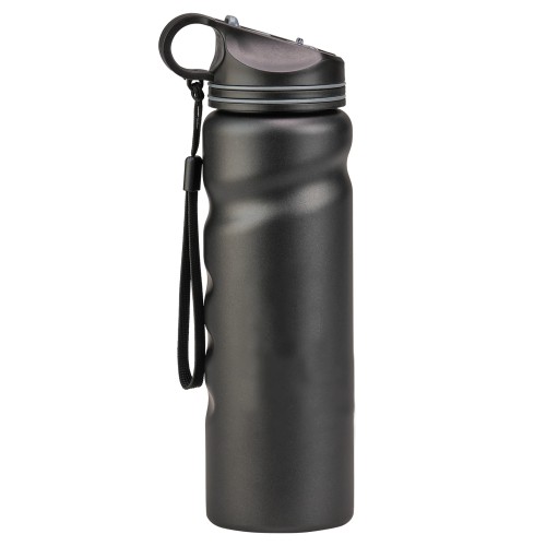 Cilindro Metalico Shira T 368 NEGRO (T368 - acero inoxidable - articulo promocional)