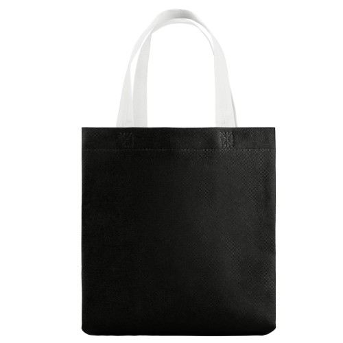 BOLSA ECOLOGICA AMARU BL 342 NEGRO (BL342 - NON WOVEN - ARTICULO PROMOCIONAL)