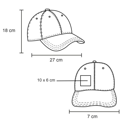 30112025184347_GO016esq-7 Gorra Gus GO 016 VERDE MILITAR (GO016 – poliester – articulo promocional)