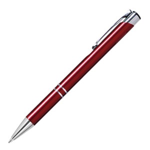 Boligrafo de Aluminio Premier de Tinta Azul 2110A Rojo (Aluminio / A090717 / articulos promocionales)
