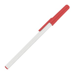 Boligrafo Basic de Tinta Azul 1115A Rojo (Plastico / A090748 / articulos promocionales)