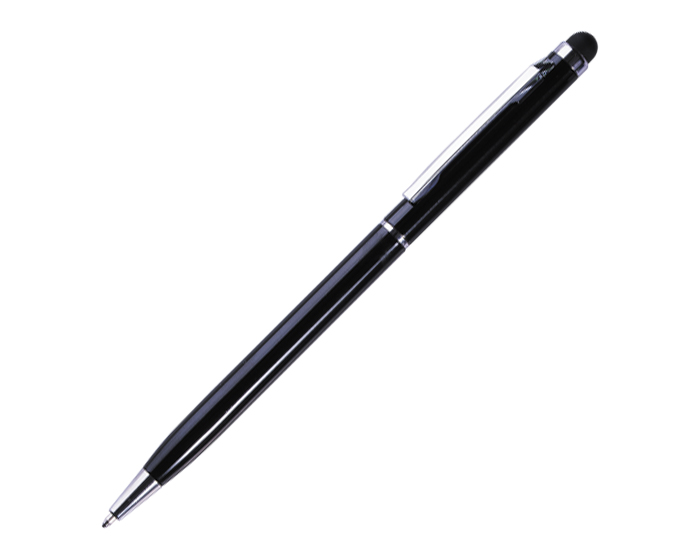 Boligrafo de Aluminio con Touch Oddra de Tinta Azul A2113A Negro (Aluminio / A2113A.02 / articulos promocionales)