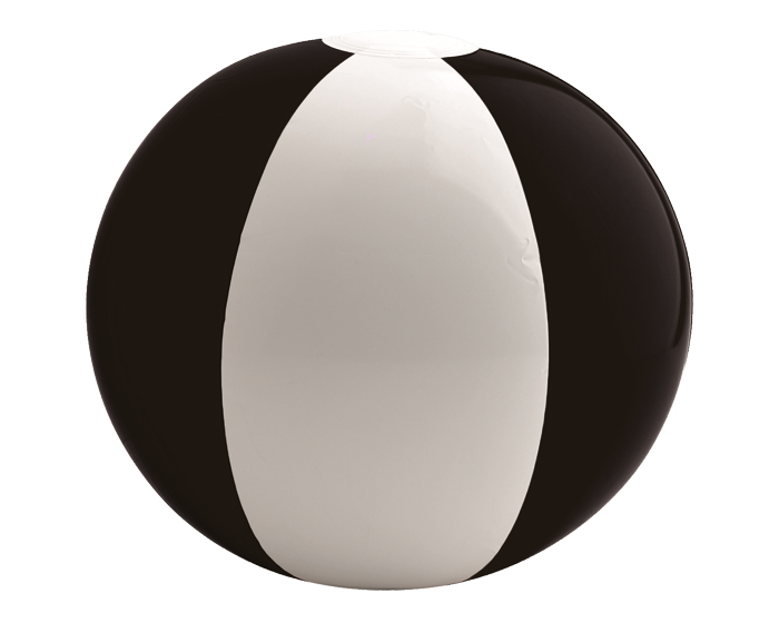 Pelota para Playa Playtime A2242 Negro (Plastico pvc / A2242.36 / articulos promocionales)
