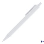 Boligrafo de Plastico Belma de Tinta Azul A2321A Blanco (Plastico / A2321A.01 / articulos promocionales)