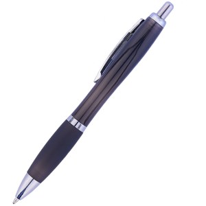 Boligrafo de Plastico Amira de Tinta Azul A2416A Negro (Plastico abs / A2416A.02 / articulos promocionales)