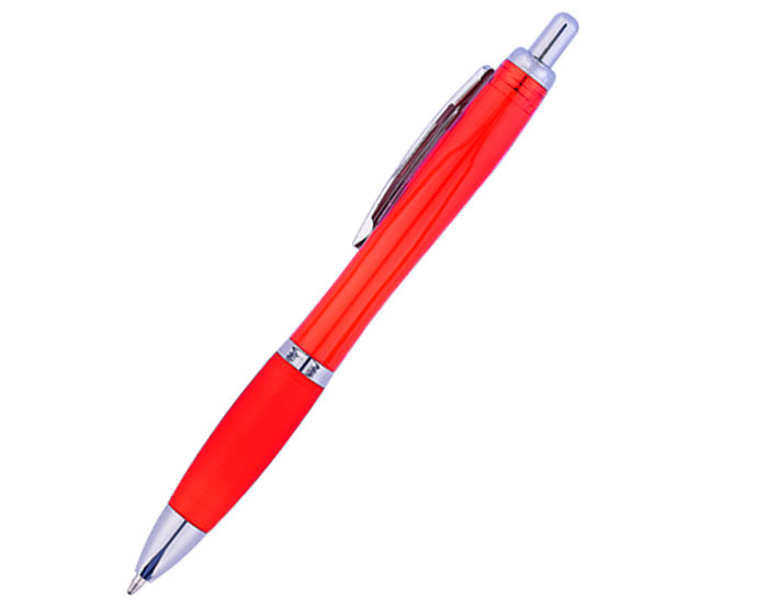 Boligrafo de Plastico Amira de Tinta Azul A2416A Rojo (Plastico abs / A2416A.04 / articulos promocionales)