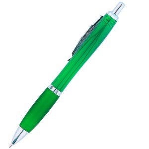 Boligrafo de Plastico Amira de Tinta Azul A2416A Verde (Plastico abs / A2416A.06 / articulos promocionales)