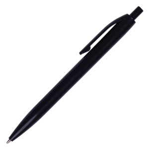 Boligrafo de Plastico Maya de Tinta Azul A2567A Negro (Plastico abs / A2567A.02 / articulos promocionales)