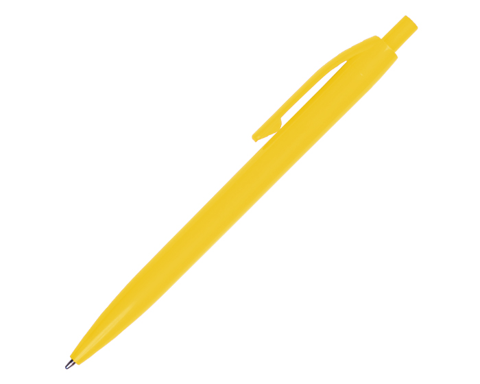 Boligrafo de Plastico Maya de Tinta Azul A2567A Amarillo (Plastico abs / A2567A.07 / articulos promocionales)