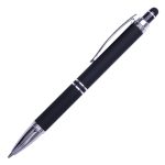 Boligrafo de Aluminio Stevia de Tinta Azul A2671A Negro (Aluminio / A2671A.02 / articulos promocionales)