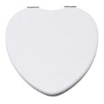 Espejo Doble de Corazon In Love A3068 Blanco (Pu / A3068.01 / articulos promocionales)