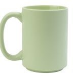 Tarro Mate Apilable 15 oz Cream A3080 Verde Claro (Ceramica / A3080.08 / articulos promocionales)