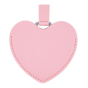 Espejo de Acero Inoxidable con Estuche en Forma de Corazon Minnie A3085 Palo de Rosa (Poliuretano / acero inoxidable / A3085.25 / articulos promocionales)