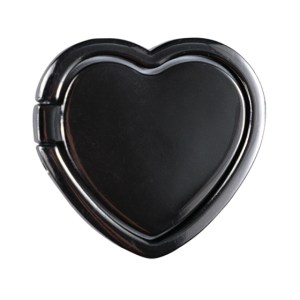 Anillo con Soporte para Celular en Forma de Corazon Lover A3087 Gris (Aleacion de zinc / A3087.22 / articulos promocionales)