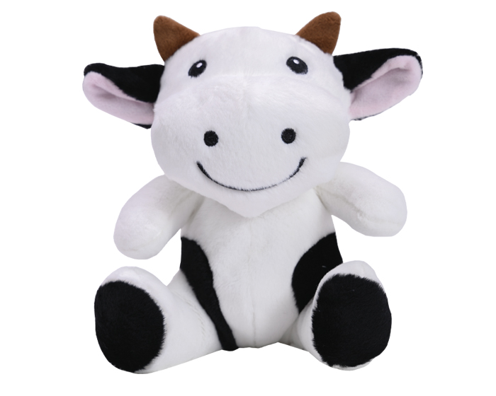Muneco de Peluche Vaca Adelina A3091 Blanco (Poliester / A3091.01 / articulos promocionales)