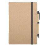 Libreta Ecologica C/boligrafo Aulex A3095 Negro (Carton / A3095.02 / articulos promocionales)