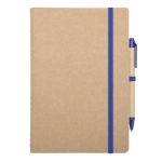 Libreta Ecologica C/boligrafo Aulex A3095 Azul (Carton / A3095.09 / articulos promocionales)