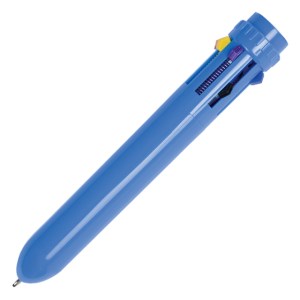 Boligrafo de Plastico Multi Tintas Arcoiris A3096 Azul (Plastico / A3096.09 / articulos promocionales)