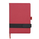 Libreta A5 con Correa Magnetica Bethoven A3097 Rojo (Poliuterano / A3097.04 / articulos promocionales)