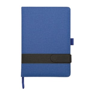 Libreta A5 con Correa Magnetica Bethoven A3097 Azul (Poliuterano / A3097.09 / articulos promocionales)
