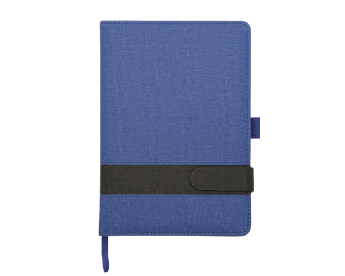 Libreta A5 con Correa Magnetica Bethoven A3097 Azul (Poliuterano / A3097.09 / articulos promocionales)