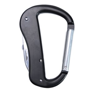 Gancho Multifuncion Jerry A3098 Negro (Aluminio / acero inoxidable / A3098.02 / articulos promocionales)