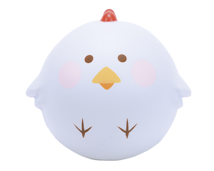 Antiestres Squishy de Pollo Chicken A3102 Blanco (Poliuretano / A3102.01 / articulos promocionales)