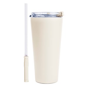 Termo de Acero Inoxidable de 900 ml. Mega Dino A3104 Blanco (Acero inoxidable / A3104.01 / articulos promocionales)