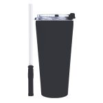 Termo de Acero Inoxidable de 900 ml. Mega Dino A3104 Negro (Acero inoxidable / A3104.02 / articulos promocionales)