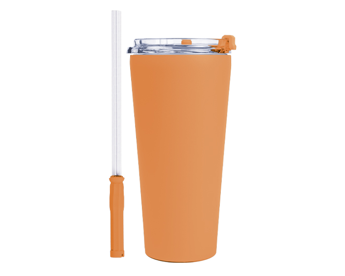 Termo de Acero Inoxidable de 900 ml. Mega Dino A3104 Naranja (Acero inoxidable / A3104.03 / articulos promocionales)