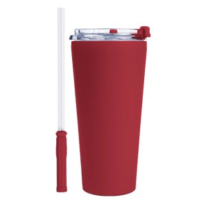 Termo de Acero Inoxidable de 900 ml. Mega Dino A3104 Rojo (Acero inoxidable / A3104.04 / articulos promocionales)