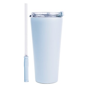 Termo de Acero Inoxidable de 900 ml. Mega Dino A3104 Azul Claro (Acero inoxidable / A3104.10 / articulos promocionales)