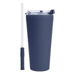 Termo de Acero Inoxidable de 900 ml. Mega Dino A3104 Azul Marino (Acero inoxidable / A3104.11 / articulos promocionales)