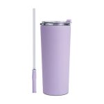 Termo de Acero Inoxidable de 600 ml. Dino A3105 Lila (Acero inoxidable / A3105.16 / articulos promocionales)