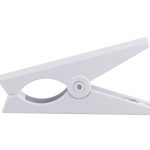 Pinza de Plastico Jasiel A3108 Blanco (Plastico abs / A3108.01 / articulos promocionales)