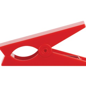 Pinza de Plastico Jasiel A3108 Rojo (Plastico abs / A3108.04 / articulos promocionales)