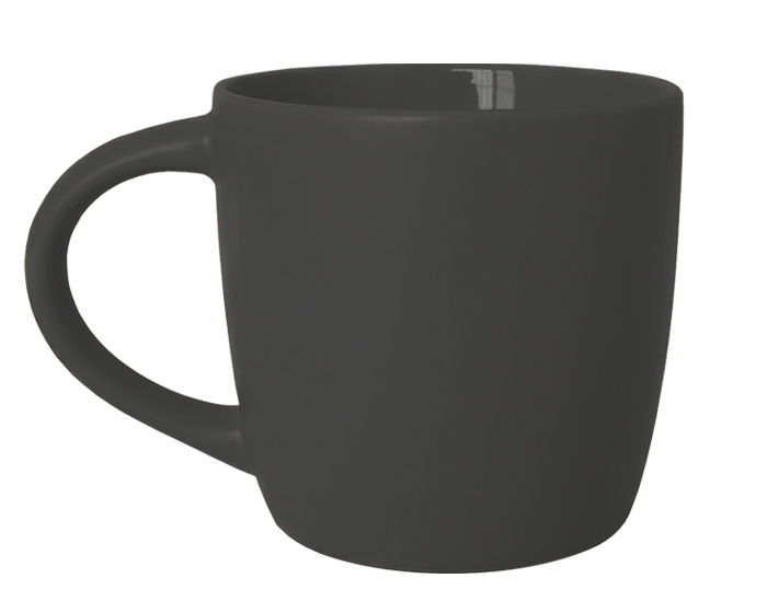 Taza Bicolor Mate 11 oz Lucolor A3112 Negro (Ceramica / A3112.02 / articulos promocionales)