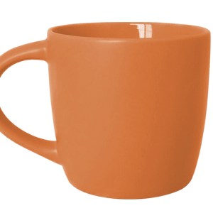 Taza Bicolor Mate 11 oz Lucolor A3112 Naranja (Ceramica / A3112.03 / articulos promocionales)