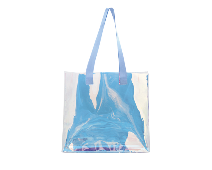 Bolsa Tornasol con Asas de Color Trendy A3114 Azul Claro (Plastico tpu / A3114.10 / articulos promocionales)