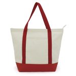 Bolsa de Poli Algodon Tulum A3115 Rojo (Algodon / polikraft / A3115.04 / articulos promocionales)