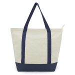 Bolsa de Poli Algodon Tulum A3115 Azul Marino (Algodon / polikraft / A3115.11 / articulos promocionales)