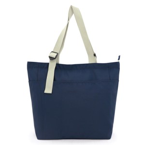 Bolsa de Poliester con Asas de Algodon Olivo A3116 Azul Marino (Poliester / algodon / A3116.11 / articulos promocionales)