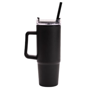 Termo de Plastico de 800 ml. Caribe A3119 Negro (Plastico pp / plastico as / A3119.02 / articulos promocionales)