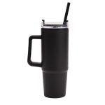 Termo de Plastico de 800 ml. Caribe A3119 Negro (Plastico pp / plastico as / A3119.02 / articulos promocionales)